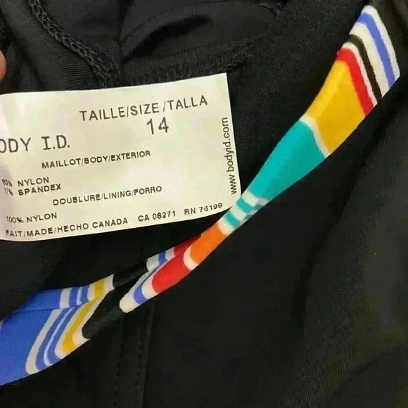 BODYID BLACK Bikini Bottoms - NWT, Size 14 - Picture 4 of 5